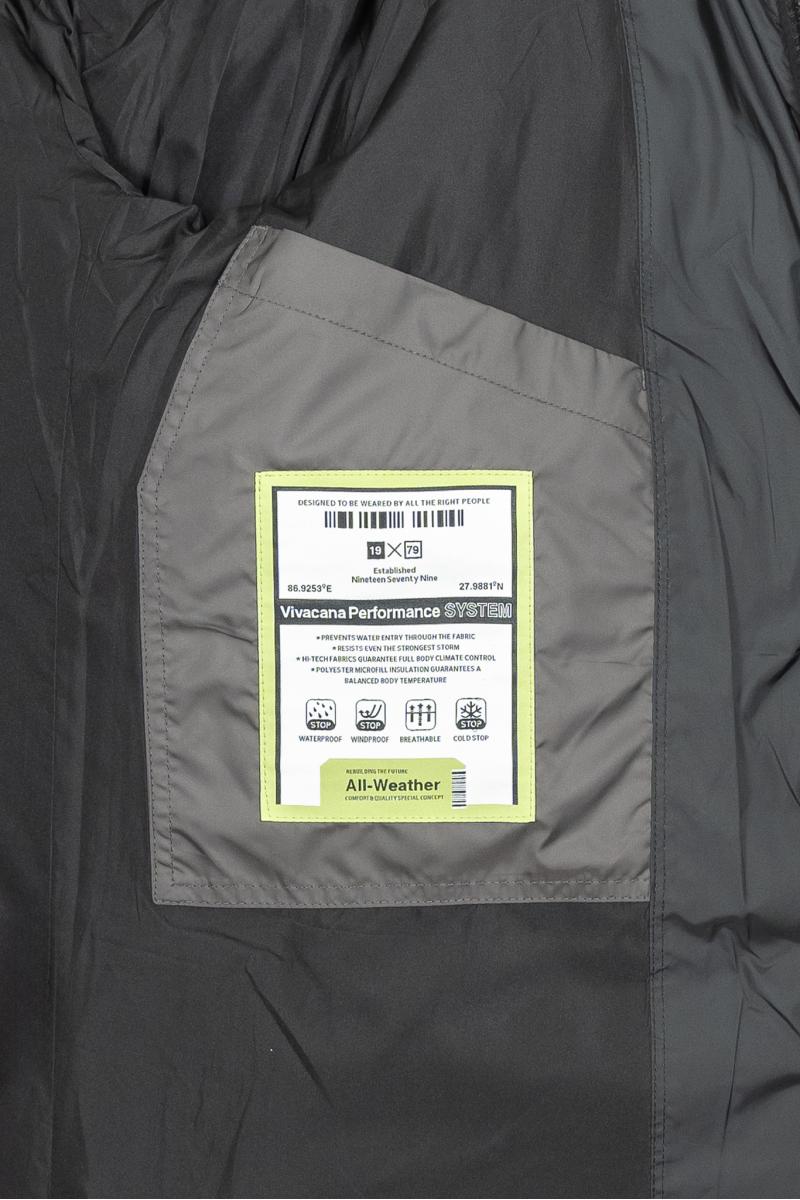 Куртка VIVACANA 63AW7920M/GRAY&BLACK/704
