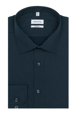 Фото рубашки Shaped Fit Рубашка SEIDENSTICKER, цвет синий