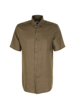 Фото рубашки Прямой силуэт Рубашка SEIDENSTICKER, цвет серый