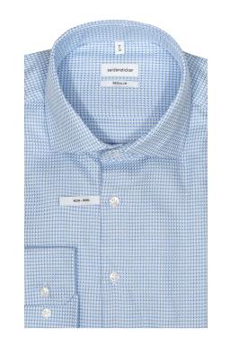 Фото рубашки Прямой силуэт Рубашка SEIDENSTICKER, цвет голубой