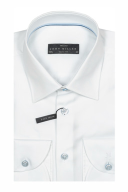 Фото рубашки Полуприлегающий силуэт Рубашка JOHN MILLER, цвет белый