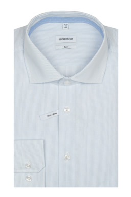 Фото рубашки Полуприлегающий силуэт Рубашка SEIDENSTICKER, цвет голубой