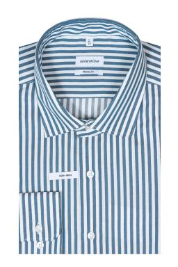 Фото рубашки Прямой силуэт Рубашка SEIDENSTICKER, цвет серый