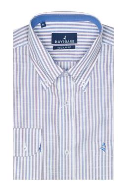 Фото рубашки Прямой силуэт Рубашка NAVIGARE, цвет бордовый