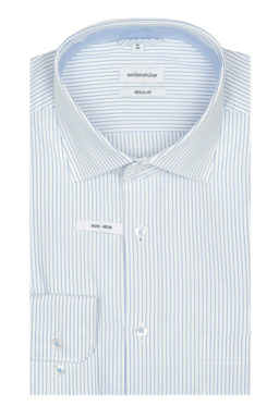 Фото рубашки Прямой силуэт Рубашка SEIDENSTICKER, цвет голубой